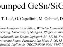 IEEE SiPhotonics2025 | GeSn/SiGeSn弤