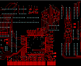 4层设计 PCI9052做的高速PCI 数据采集卡PCB文件和原理图