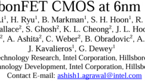 IntelRibbonFET CMOS