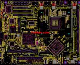 8层电脑主板PCB