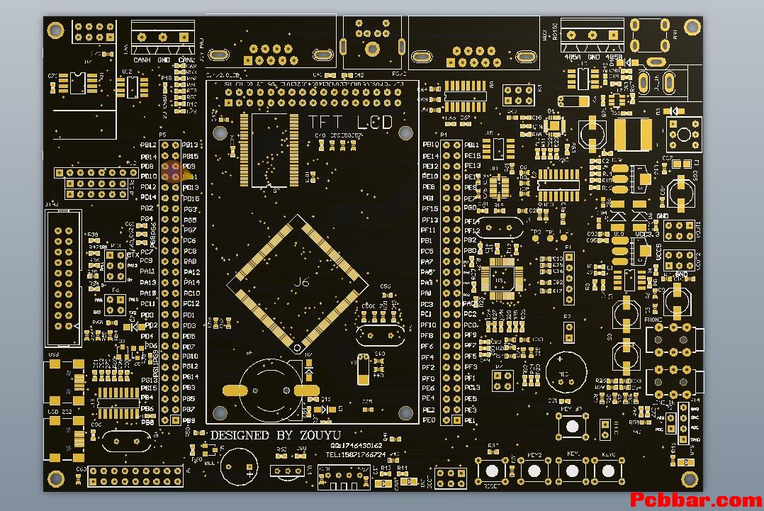 STM32开发板 --原理图 PCB